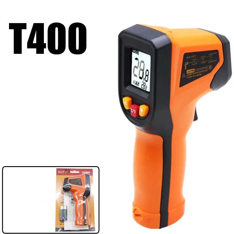 Digital Infrared Thermometer -50~600℃ Laser Termometro Pyrometer Gun Non-Contact Laser Temperature Meter Industrial Tools