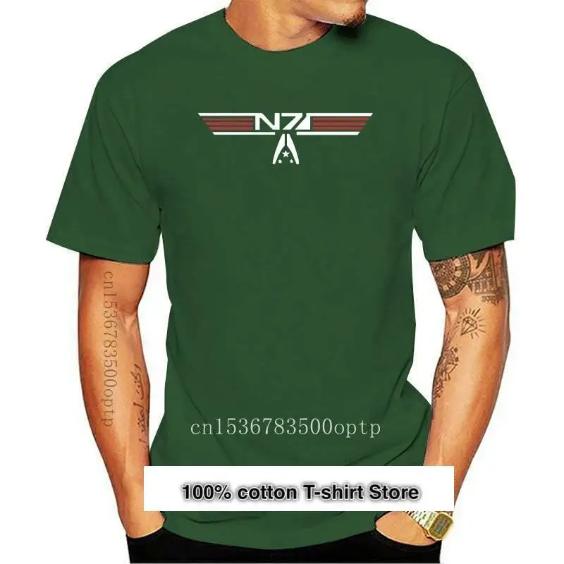 

Camiseta с принтом Mass Effect N7, для мужчин и женщин, все высокие