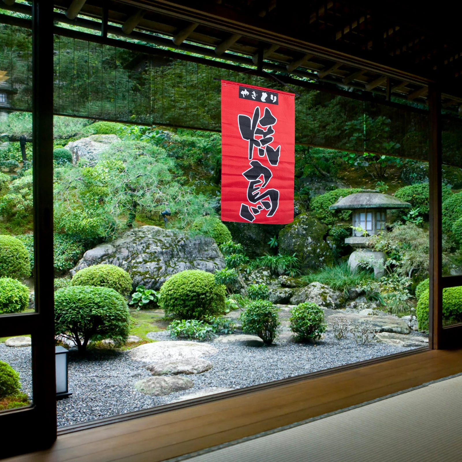 

Japanese Flags Durable Polyester Reusable No Fading Breathable Sushi Izakaya Decor Hanging Flag