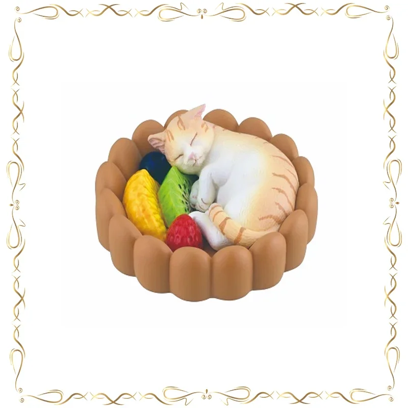 

Кошачья подушка Gashapon Kawaii Коллекция Настольный орнамент Фигурка Модель игрушки