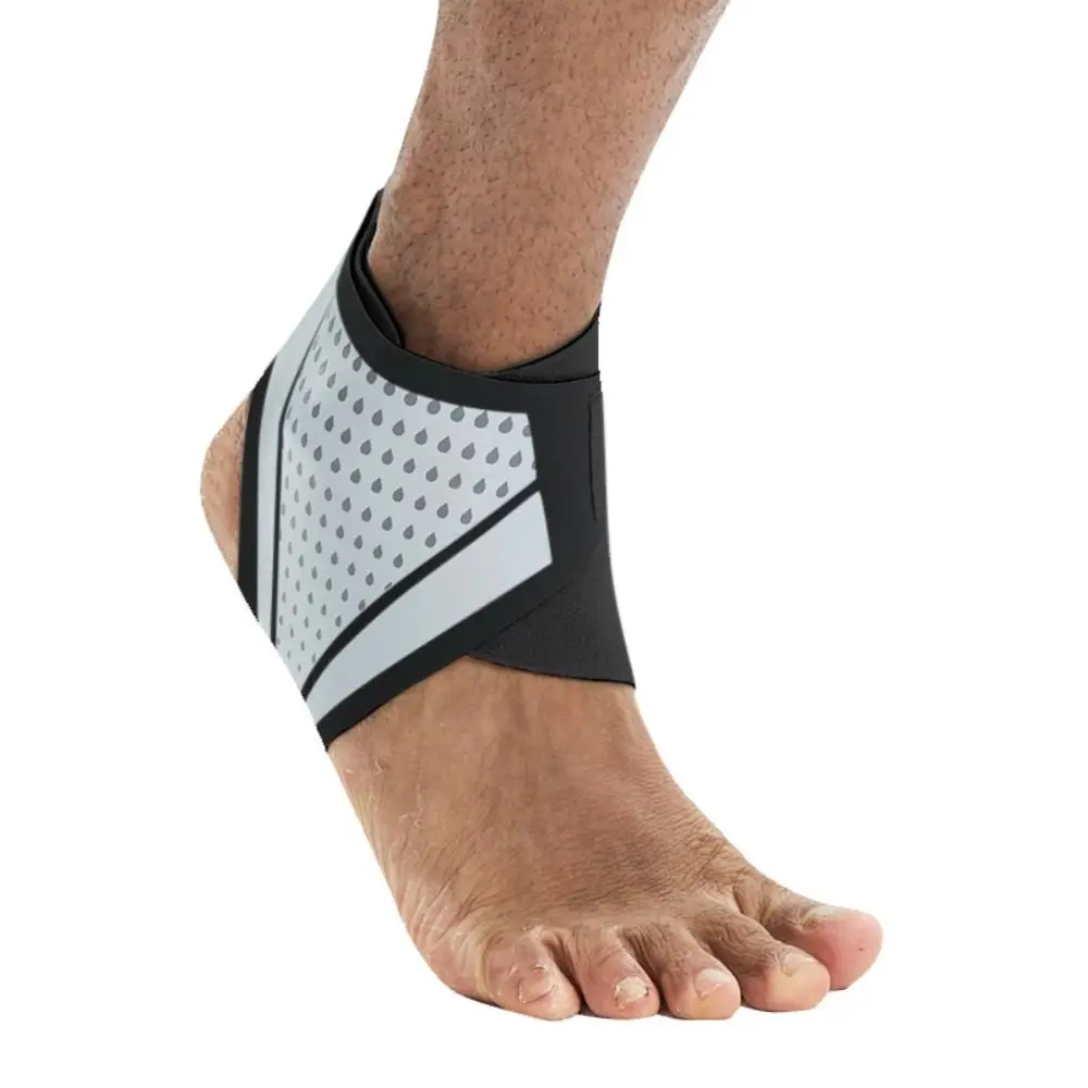 Comfortable Adjustable Ankle Support Elastic Nylon Rubber Ankle Compression Support Ankle Brace Feet Bandage Sprain Prevention