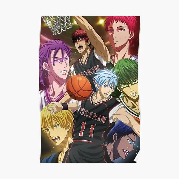 Kuroko No Nasket  Poster Modern Decor Wall Decoration Mural Home Picture Vintage Art Room Painting Funny Print No Frame