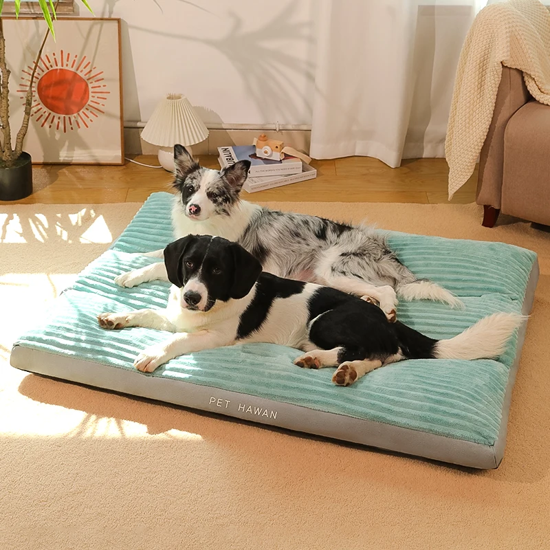 

Detachable Waable Dog Bed Warm S Mat for Large Dogs Pet Cuion All Seasons Universal Dog Pad Soft Cozy Doggy Bed