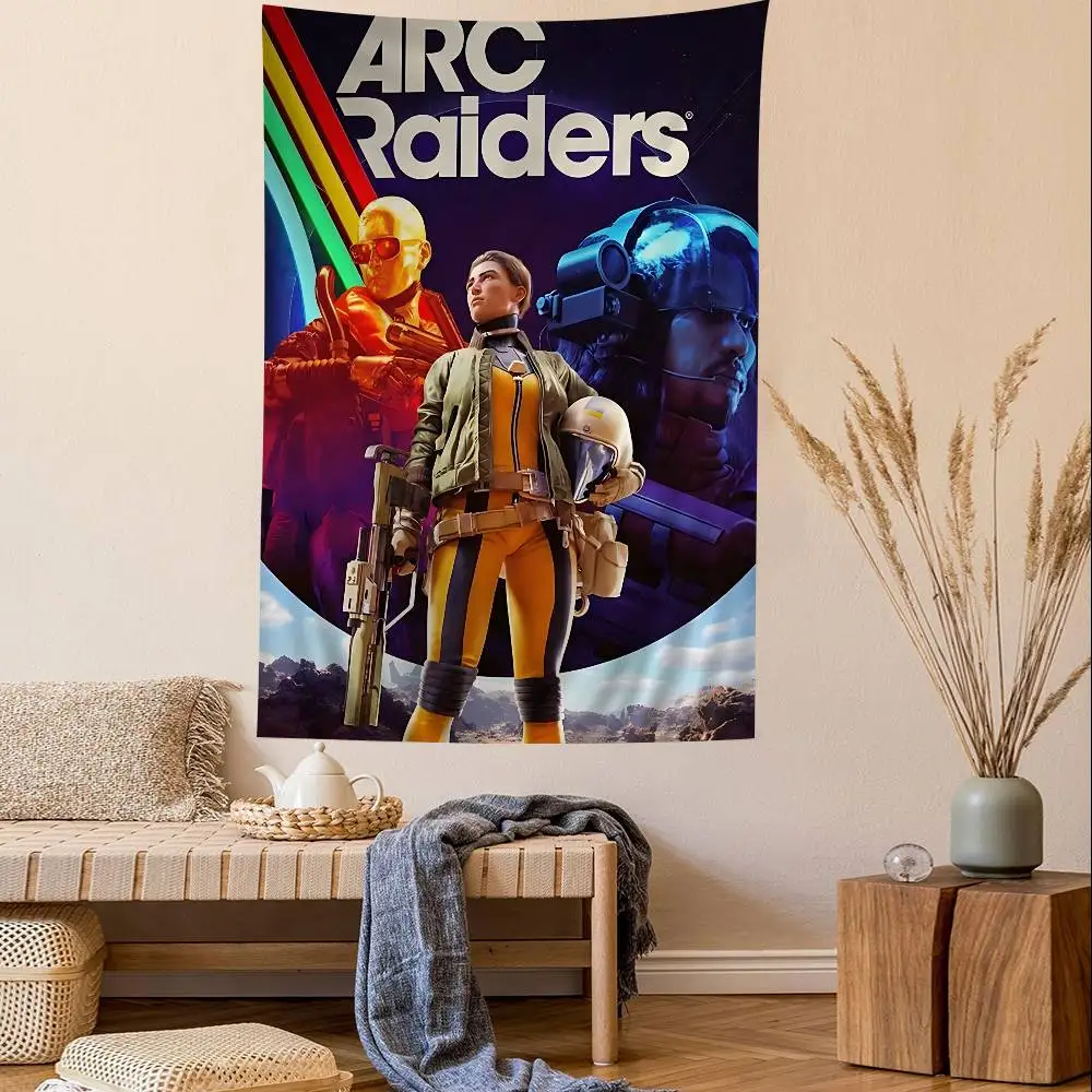 

Игровой гобелен A-ARC Raiders: красочный настенный декор в стиле бохо, мандала, настенное искусство