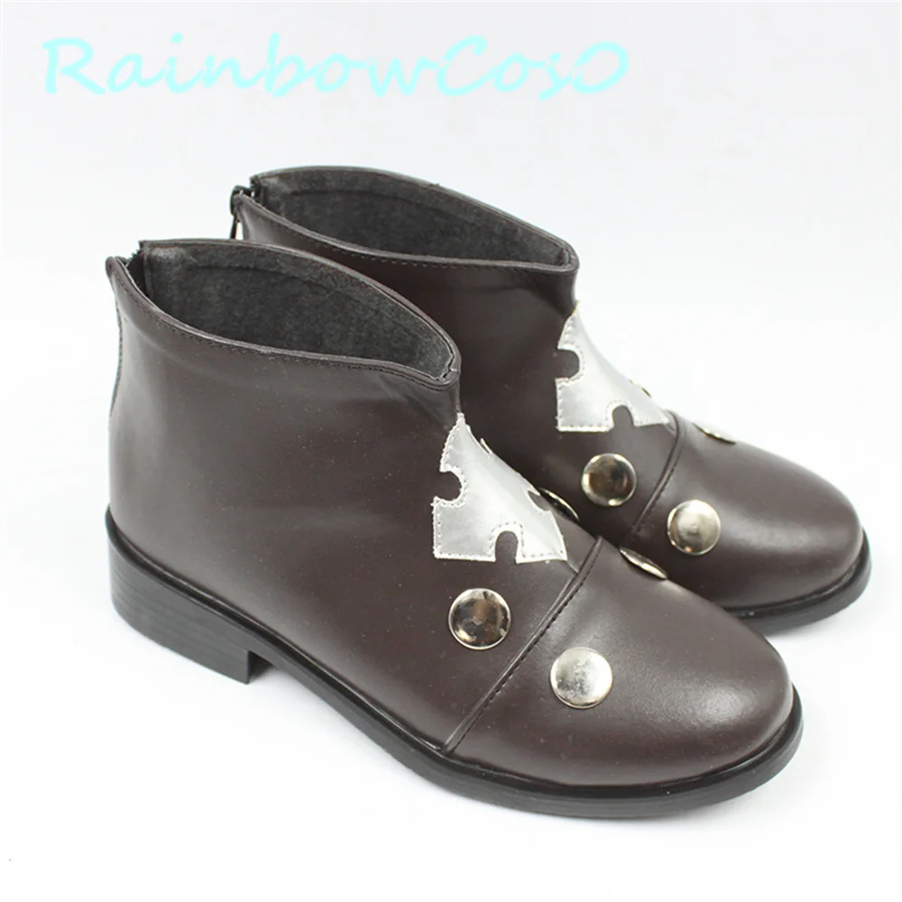 Guilty Gear Ravenm Raven Cosplay Schuhe Stiefel Spiel Anime Halloween Weihnachten RainbowCos0 W3030