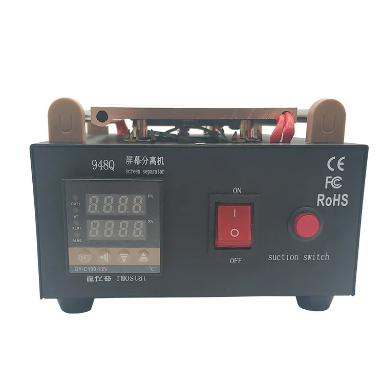 948Q Soldering Stations Accessories Built-in Vacuum Separator Mobile Phone Touch Screen Repair Machine Removable Screen