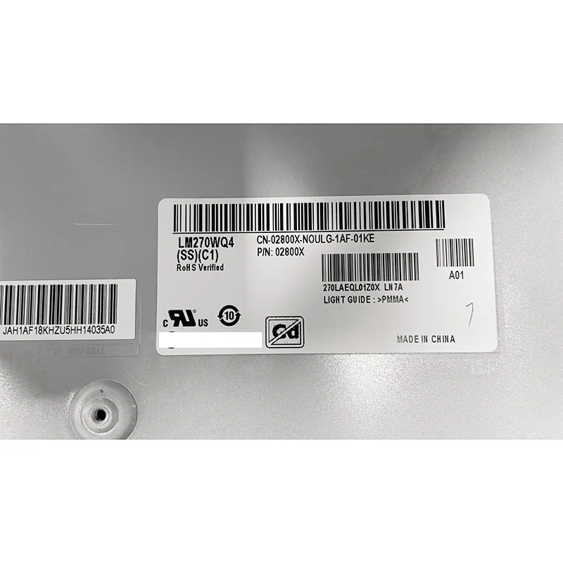 Imagem -02 - Nova Tela Lcd Lm270wq4 Ssb1 Ssb2 Lm270wq4 Ssb3 Ssc1 Ssc1 Sse1 M270kcj-l5b Lm270wq4 ss b3 para Lenovo 52027icb 520-27ikl ne