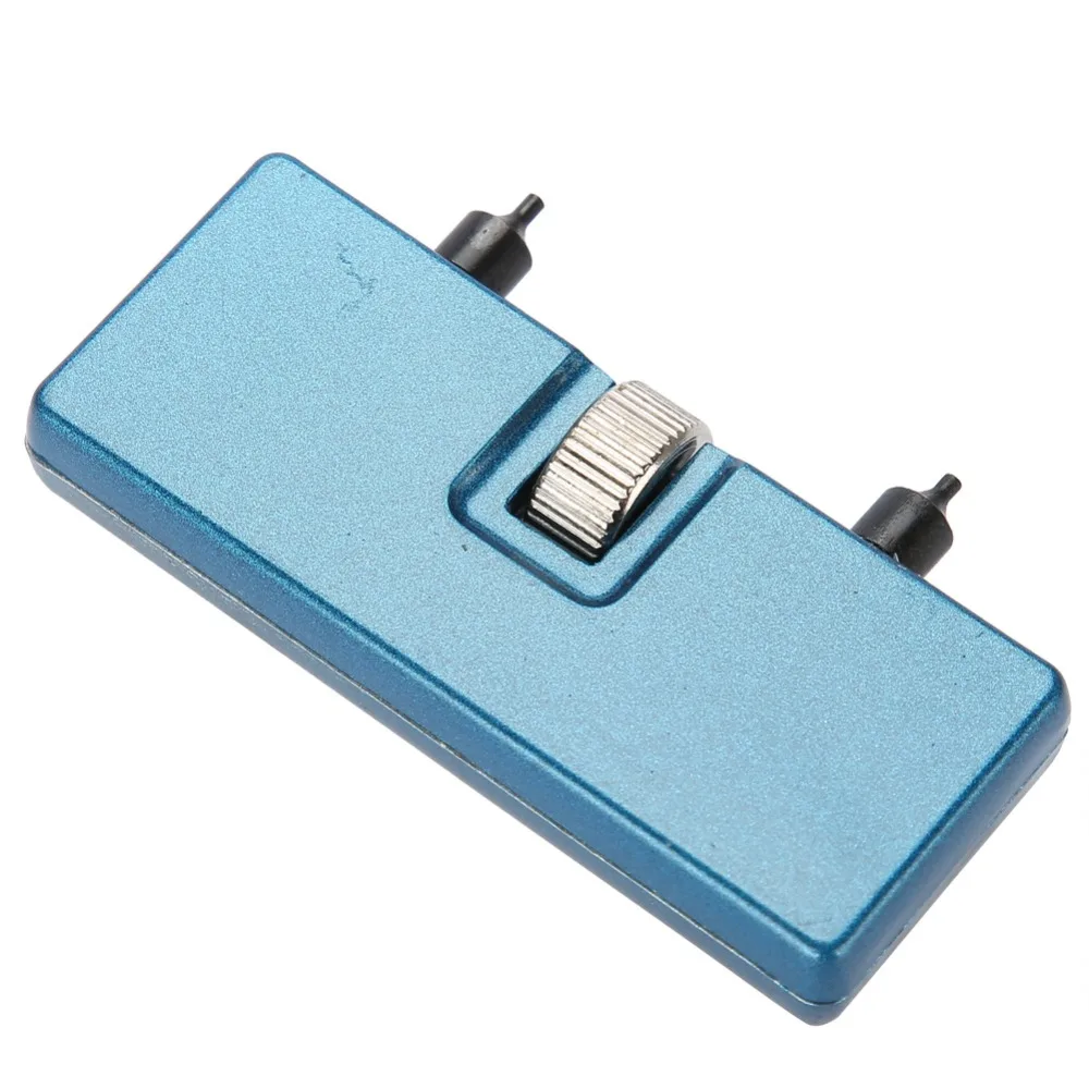 2pcs Adjustable Round Remover Watch Repairing Tool Set Two Claw Table Key Waterproof Design Watch Case Opener Set
