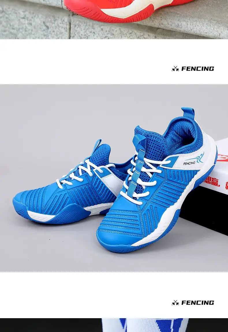 Nowe męskie buty tenisowe 2023 Oddychające buty tenisowe Damskie szybko sznurowane buty sportowe Duże rozmiary 35-46 Buty do badmintona