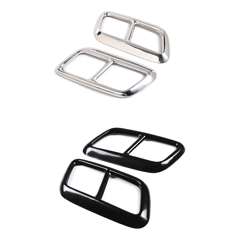 For 18-22 Range Rover sports four-out tail throat decorative frame car exterior decorative accessories high-quality stainless