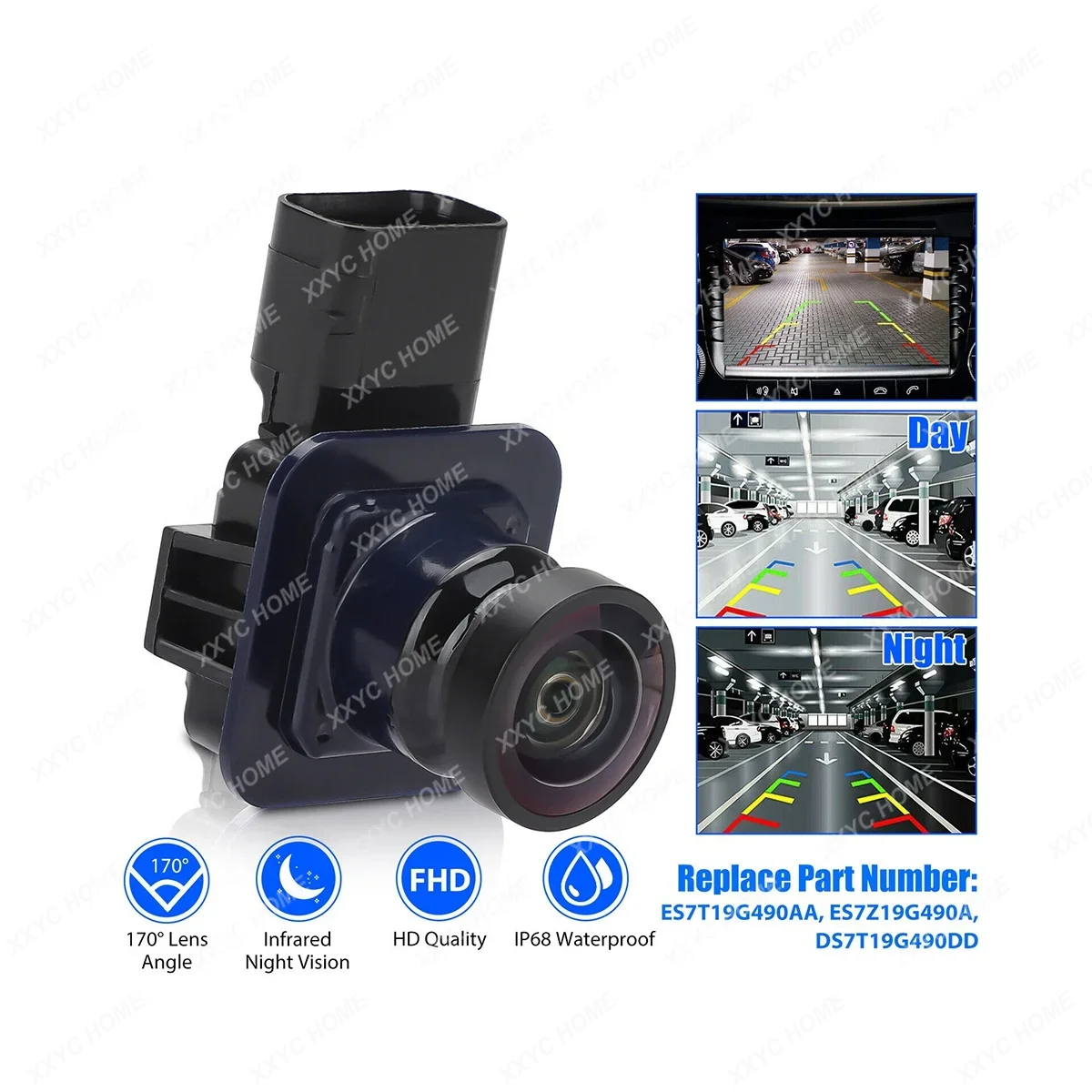 ES7T19G490AA New Rear View Reverse Camera Backup Camera for Ford Fusion Mondeo 2013 2014 2015 2016