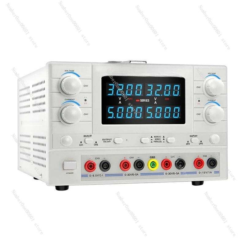 

Dual-Channel Adjustable DC Power Supply Linear Digital Display High-Precision Ammeter for Mobile Phone Repair