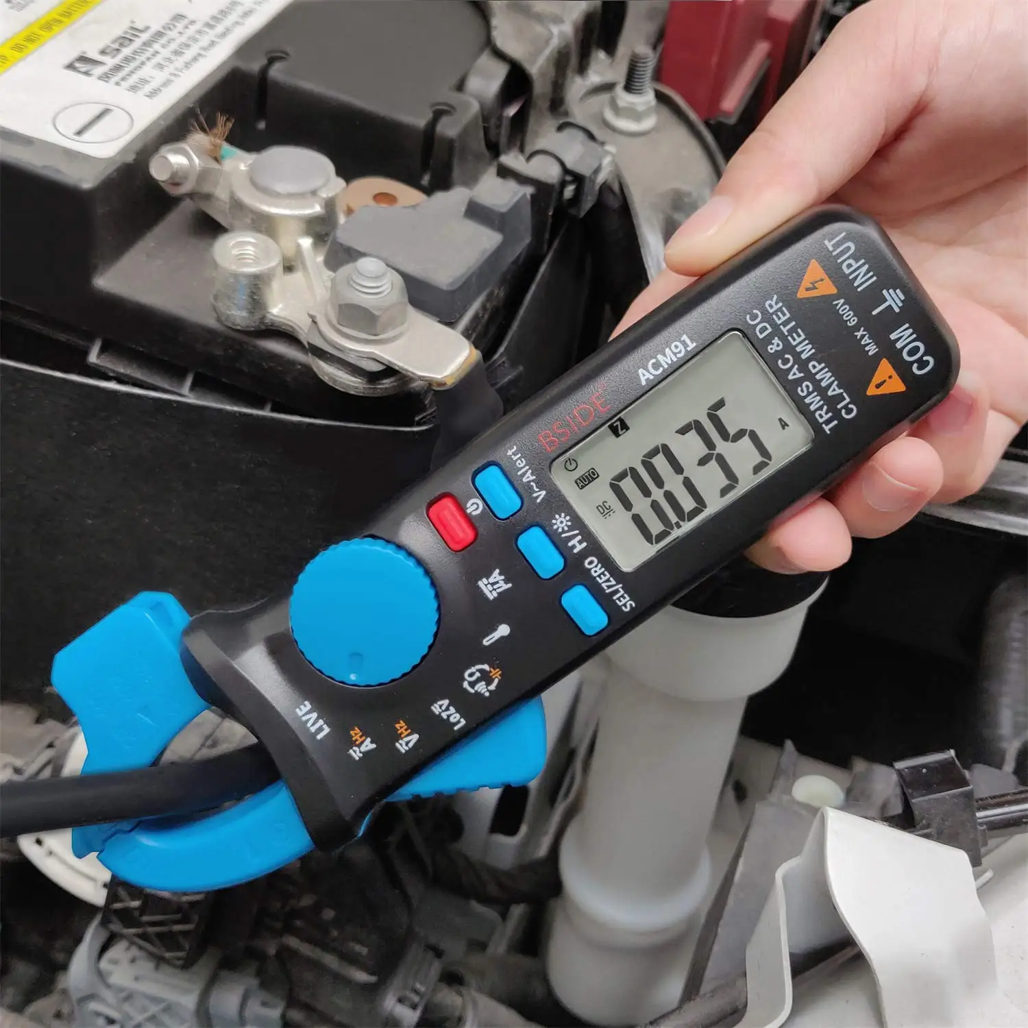 Ac/Dc Clamp Meter W…