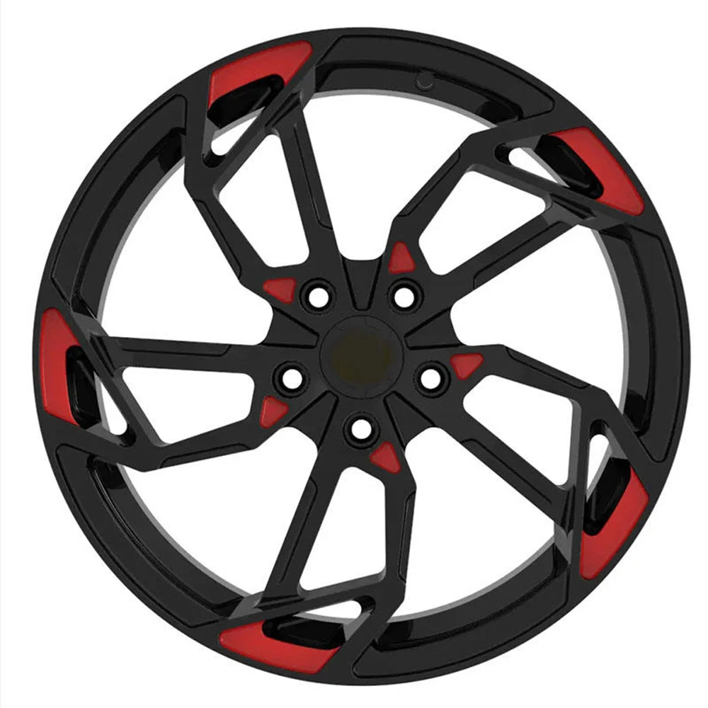 

Forged Rims Alloy Wheel 18 19 20 21 22 5x112 Red And Black Car Wheel Hub Custom Forged Alloy Wheels Rim