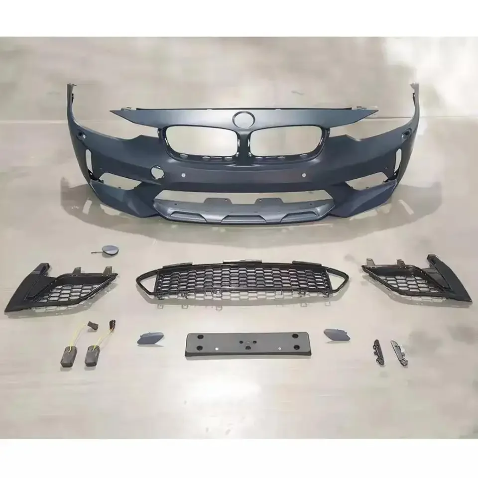 For  F30 Body Kit for Upgrade M3 Model Includes M3 Front Bumper Fenders Side Skirts Rear Spoilers in 6000k Color Temperature