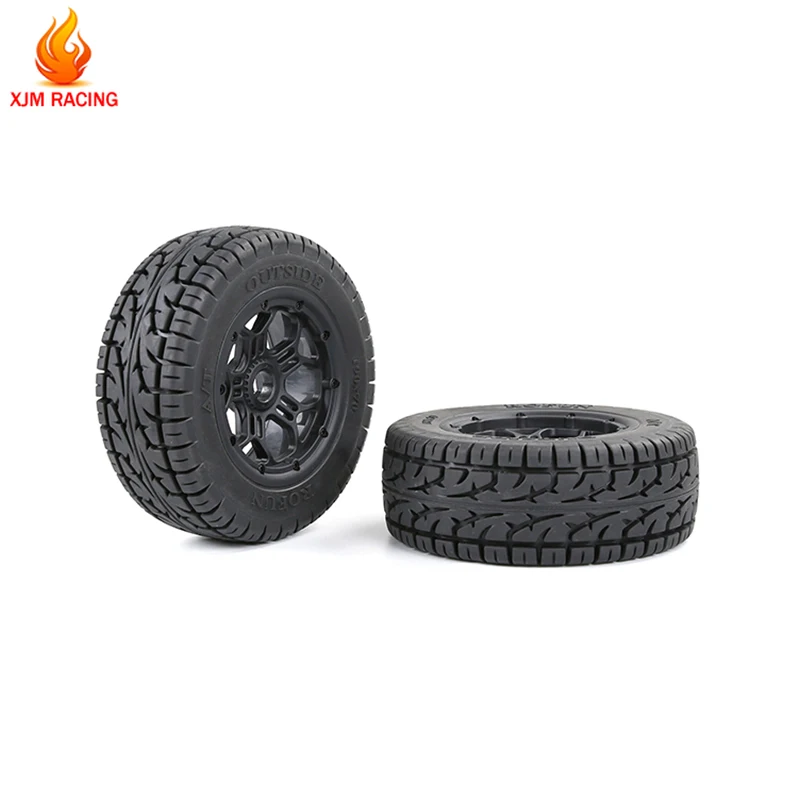 All Terrain Wheel Tires Assembly Kit for 1/5 LOSI 5IVE-T ROFUN ROVAN LT SLT V5 BAJA 5S KINGMOTOR X2 TRUCK RC CAR RACING PARTS