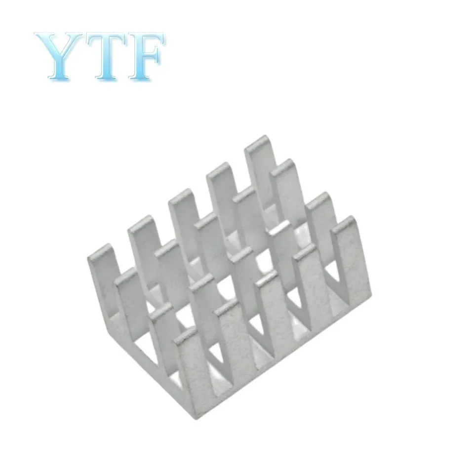 10PCS Heatsink Radiator Cooler Radiator 19x13x11MM High Quality Silver Slot Heat Sink 