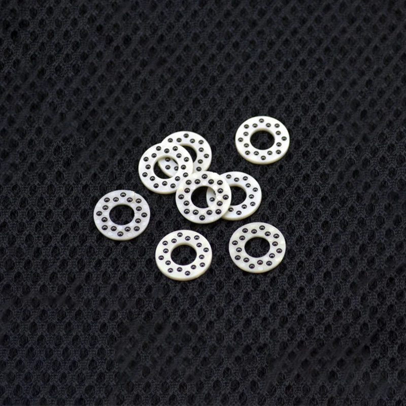 2/4/10pcs/Set Folding Knife Flipper Ceramic Ball Bearings Washer Shirogorov DIY Make Accessories Parts Nylon Glass Fiber Gasket