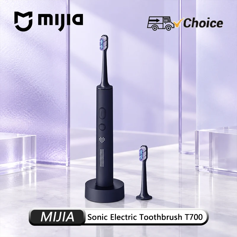NEW Original MIJIA Sonic Electric Toothbrush T700 39600VPM Sonic Cleaning DuPont Bristles Stepless Power Control 55dB IPX7 CN