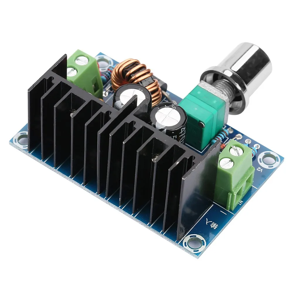 

2 Pcs XH-M401 DC-DC Voltage Regulator 4-40V to 1.25-36V DC-DC Step Down Voltage Regulator XL4016E1 Chip 8A 200W Buck Module