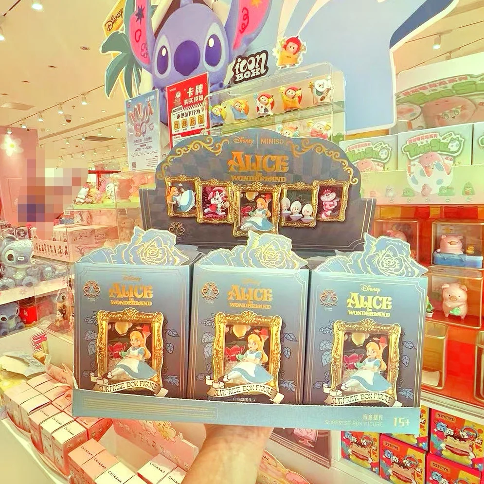 مجموعة ألوان مغناطيسية ثلاثية الأبعاد من Alice In Wonderland Art Gallery، ديكور رف قابل للجمع للمعجبين والفنانين