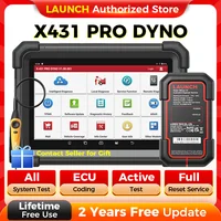 Nuevo lanzamiento X431 PRO DYNO herramientas de diagnóstico de coche OBD2 escáner Diagnost Auto Automotive escaneo Autoscanner diagnóstico 2 años de actualización