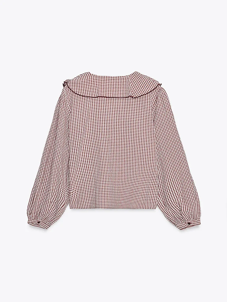 

Новинка 2025, женская одежда irt с v-образным вырезом и поясом, декоративная многослойная осенняя мода Ele Sle 50298 097