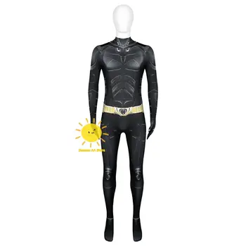 BEAST KINGDOM Film Batman Cosplay Bruce Wayne Cosplay Kostüm Jumpsuit Umhang Maske Batman Halloween Karneval Cosplay Geschenke für Erwachsene Männer 10 best sales Batman Fantasia - №8