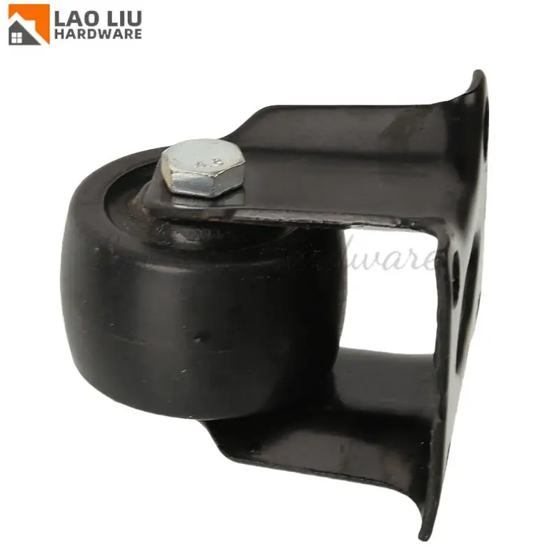 عجلات صامتة صلبة صغيرة مناسبة لعجلات الأثاث الصغيرة مقاس 2 بوصة: عجلات دوارة مطاطية ناعمة منخفضة المستوى