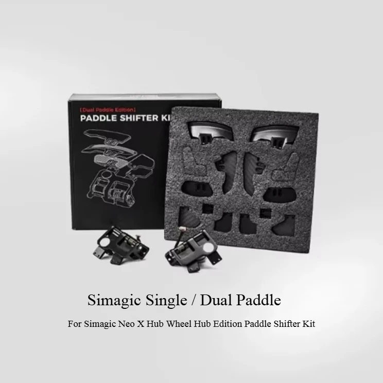 For Simagic Neo X Hub Wheel Hub Edition Paddle Shifter Kit 2PCS Paddle Shifters ，Simagic Single / Dual Paddle set