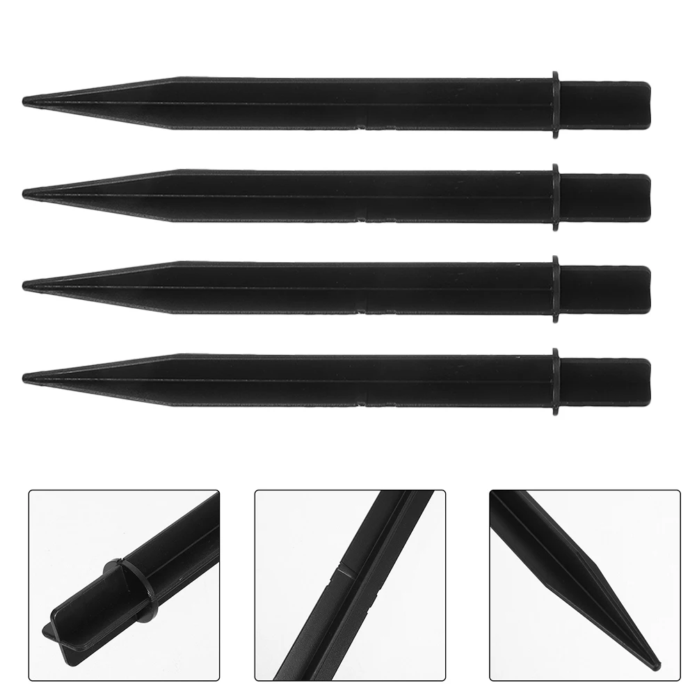 

8pcs Lawn Light Stakes Durable Plastic Ground Spikes for Outdoor Garden Decoration Fits Various Lights landscapedesign Yard