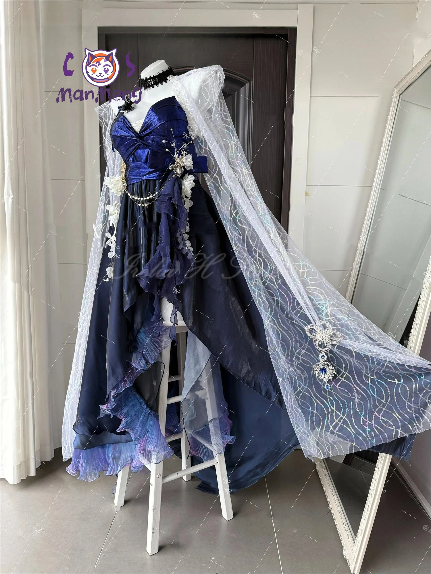 USS Lexington Anime Azur Lane Cosplay Costume Women Dress Halloween Party New Women's Sexy Dress Suit  Lexington Custom Size view 2