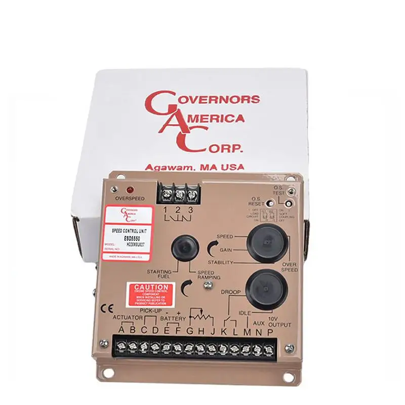 ESD5550 diesel generator set accessories electronic control board electronic speed control controller speed control board