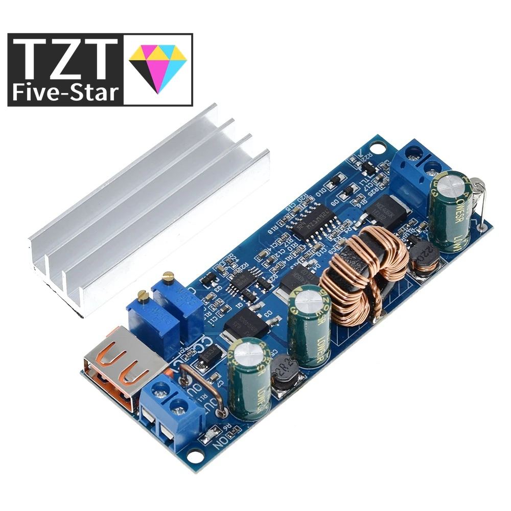 DC DC Step Up Boost Converter 2-24v to 3-30v 4A 80w CC CV Power Module Adjustable Regulated power supply 3.7V 6V 9V 12V With USB