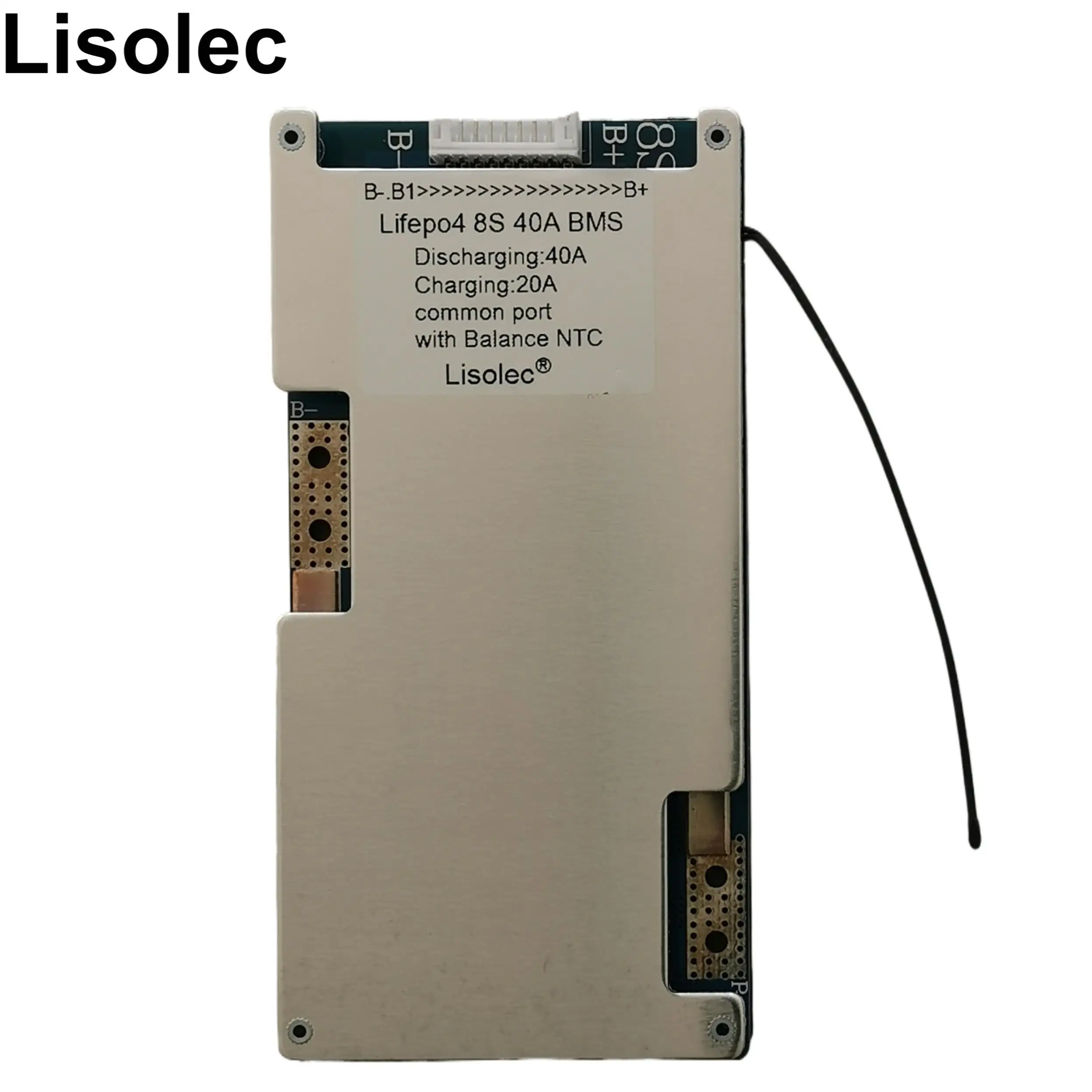ECUALIZADOR DE Placa de protección de descarga de carga equilibrada BMS 6S 7S 8S con puerto común NTC para paquete de batería de litio de 24V 18650 e-bike