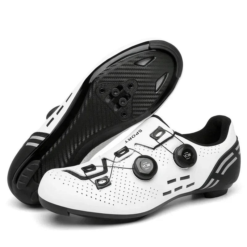 New Cycling Shoes for Men Women Speed Mountain Bicycle Flat SPD Pedals Racing Biking MTB Cleats Road Bike Sneakers