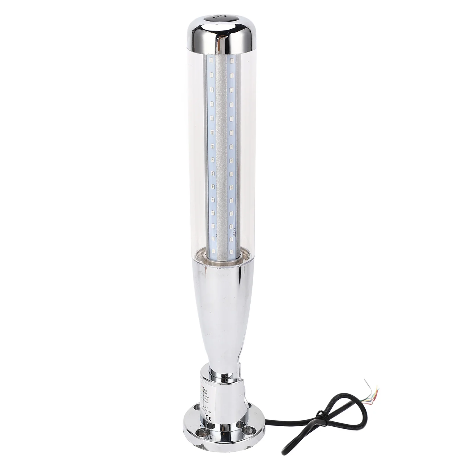 LED Signal Tower Stack Light Signal Tower Stack Light Industrial Warning Column  Rotatable Base Steady Flashing Switchable DC24V