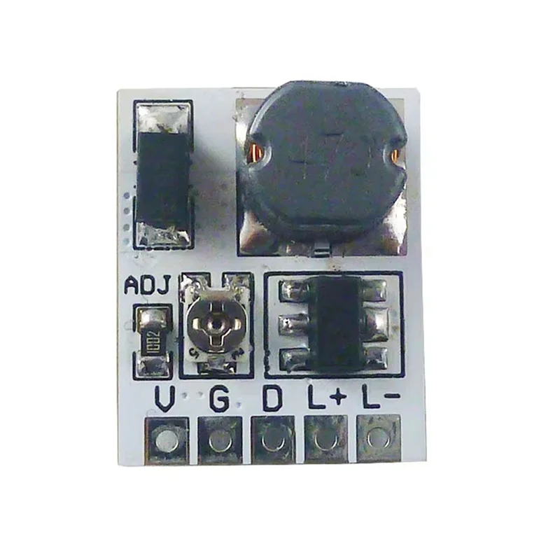 

ABZW LD24AJTA_MINI DC 6-25V 12V 24V LED Dimming Control 0-910MA Constant Current Adjustable PWM LED Driver Module Board