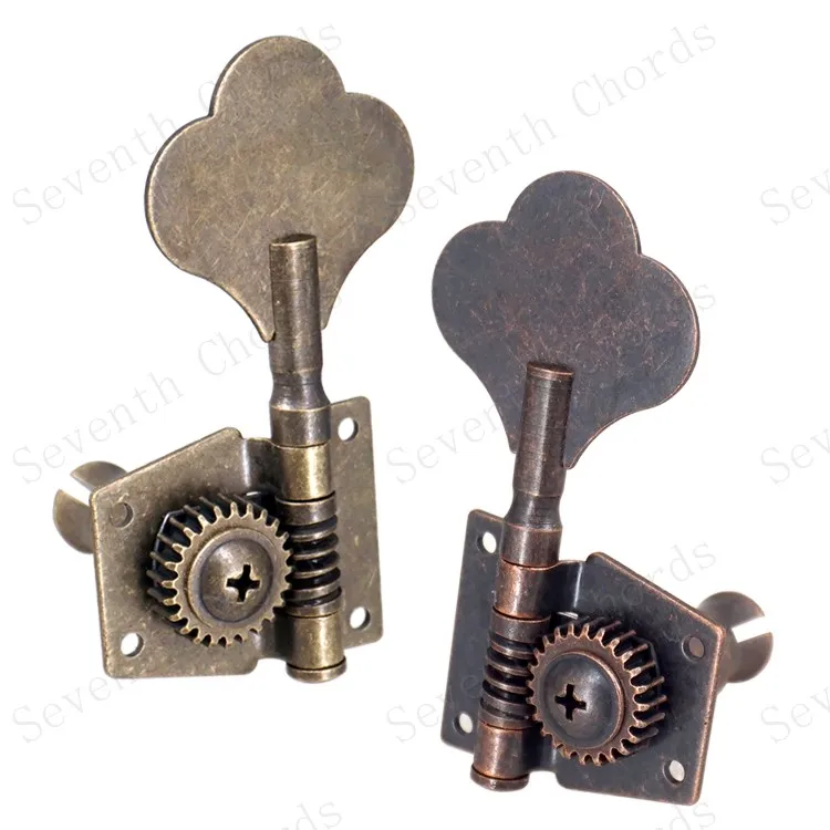 

Open electric BASS knobs with clubs handle bass bass knobs twist and quasi-knob winder Red antique brass