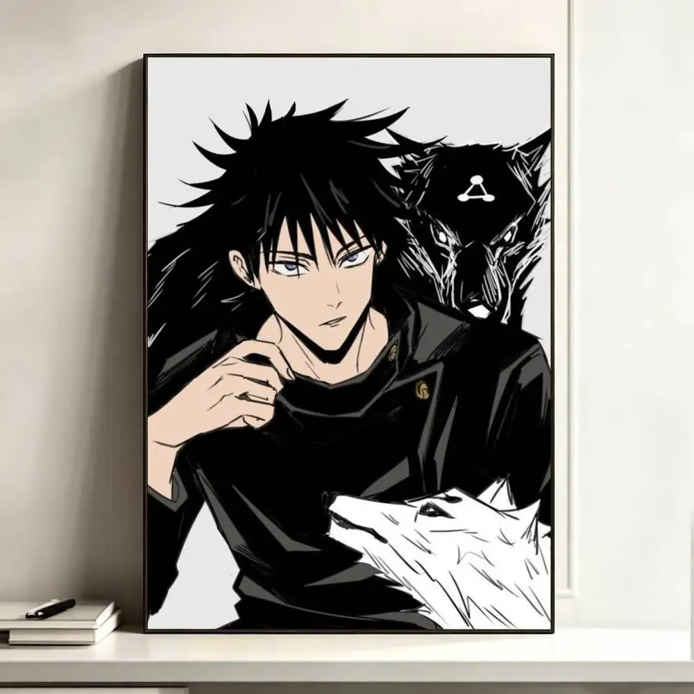 Fushiguro Megumi  Poster High Quality Dorm Living Room Aesthetic Wall Decoration Painting Stickers Gift