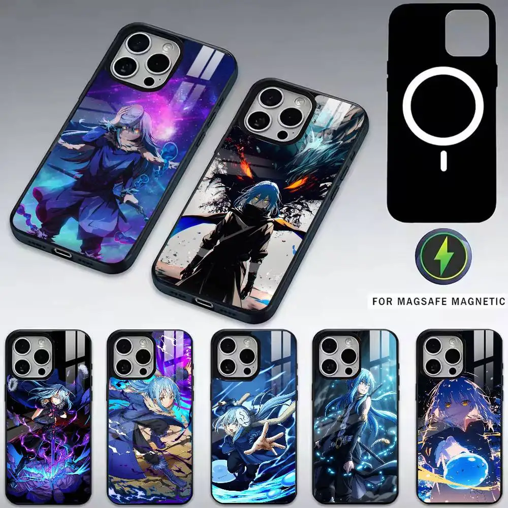 

T-Tensei Slime Datta-a Ken Phone Case For iPhone17,16,15,14,13,12,11 Plus,Pro Magnetic with Magsafe Wireless Charging
