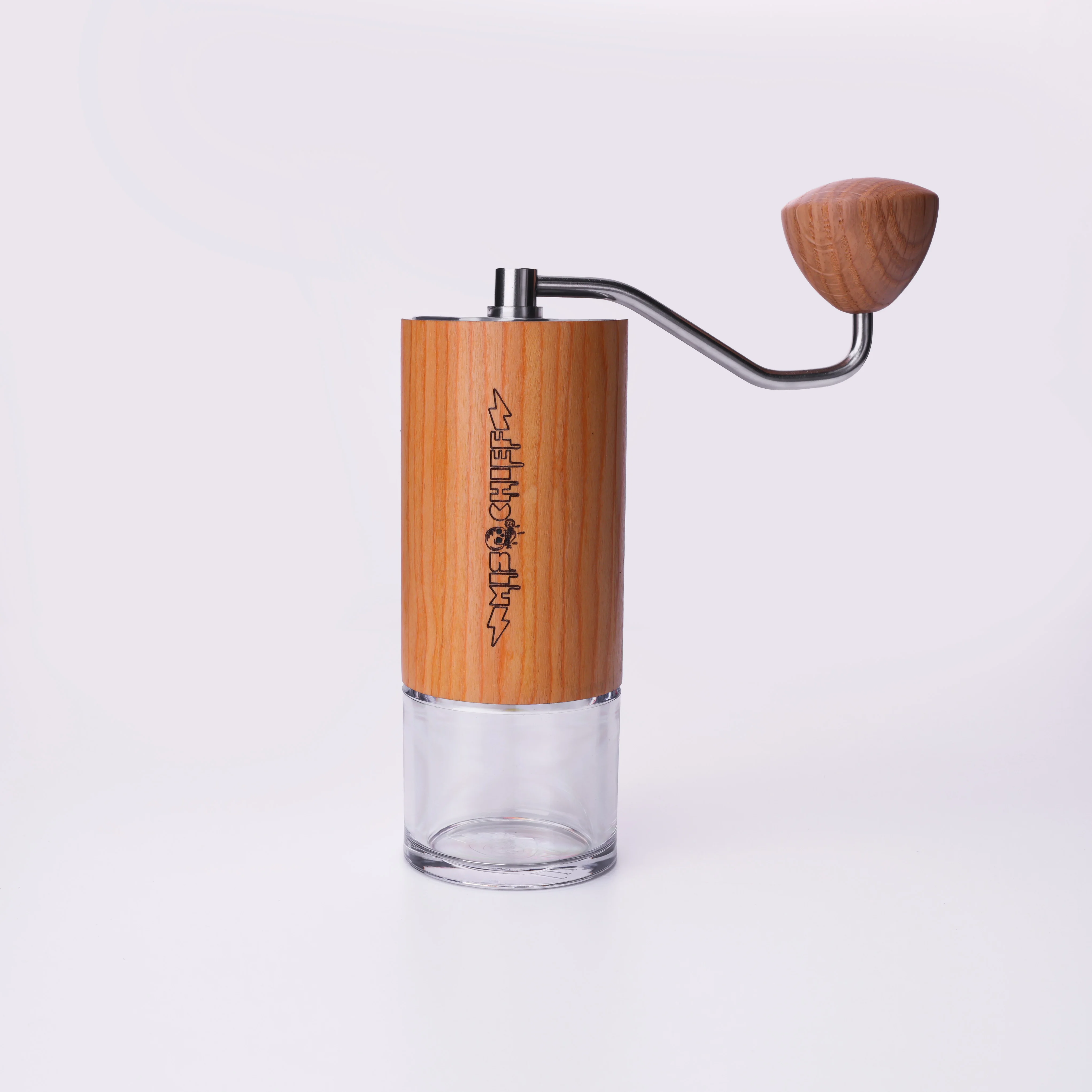MisChief M40 Manual Coffee Grinder | High Precision Steel Burr, Portable Hand Crank Mill, Multiple Colors