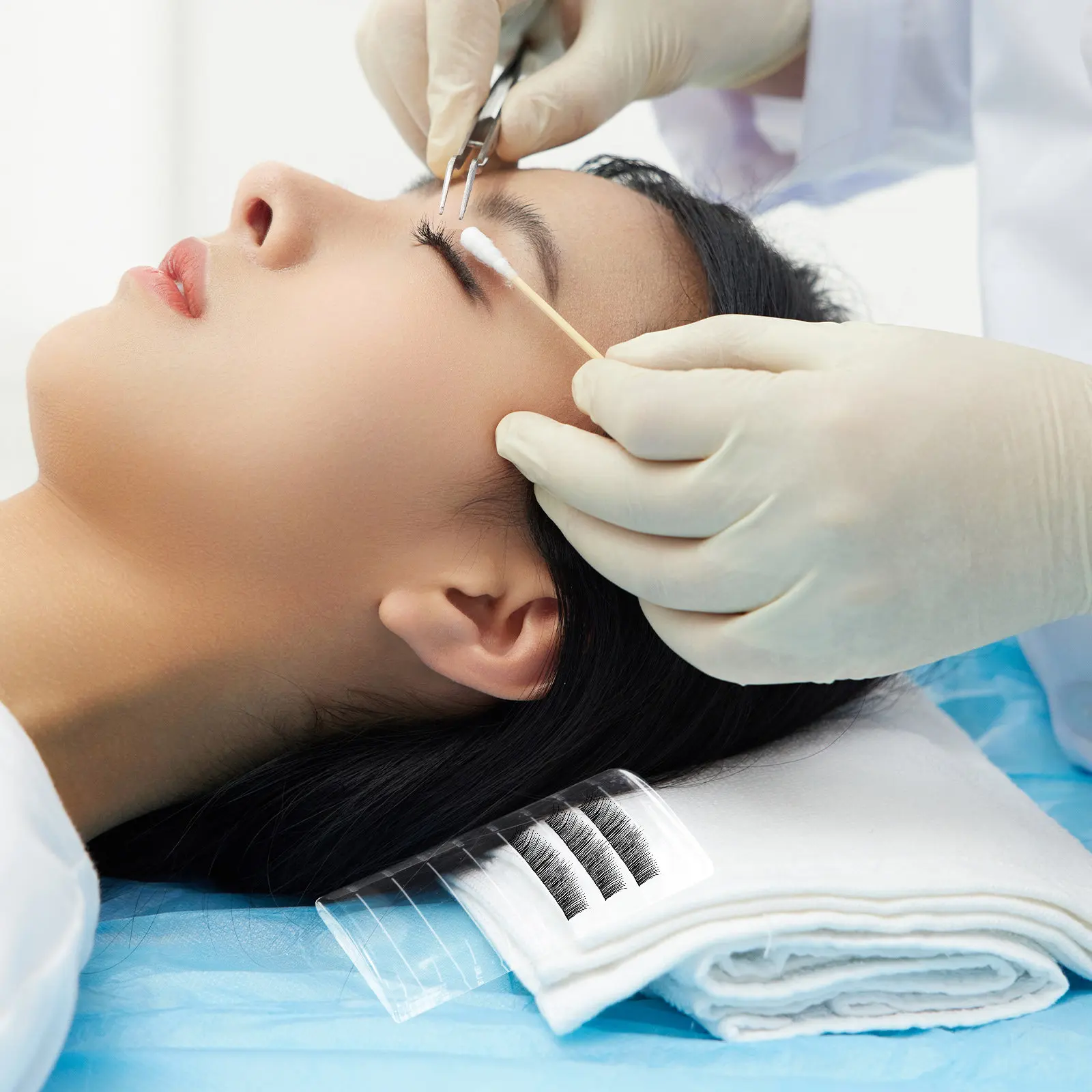 

Стеклянная подставка для наращивания ресниц: прозрачная, легкая, небьющаяся, легко моющаяся, для профессионалов и новичков