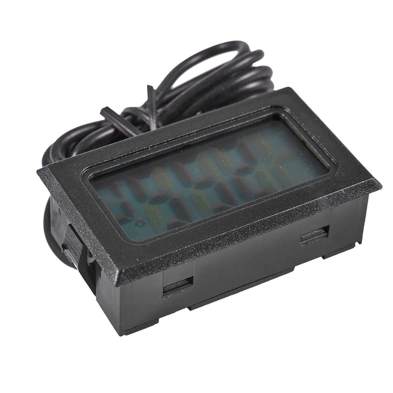 A005-1X LCD ثلاجة الفريزر الثلاجة ميزان الحرارة الرقمي درجة الحرارة-50 - 110 درجة مئوية و 2 قطعة خطاف الباب الخلفي المقاوم للصدأ S