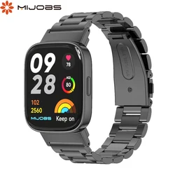 Metal Strap For Redmi Watch 3 Bracelet Watchband For Redmi 3 Watch Correa Strap Smart Watches Accessories