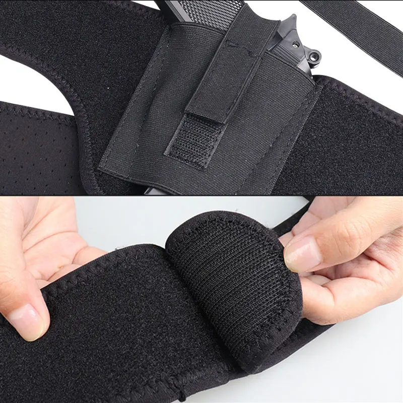 Axillary Chest Holster for Pistol Glock Concealed Carry Holster Left / Right Hand Chest Gun Holsters for Glock 17 19 Accessories