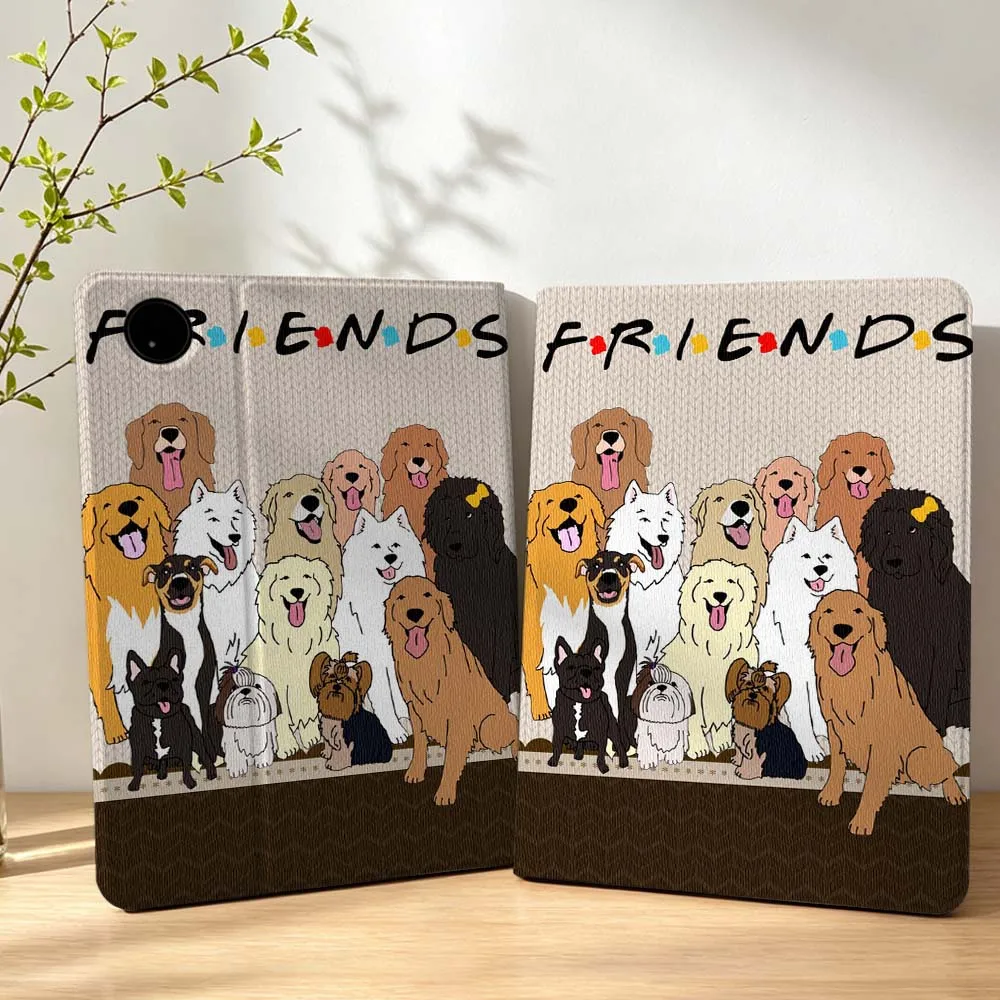 Cartoon Dog  Friends Pen Tray For Lenovo Xiaoxin Pad Pro Tab P12 P11 11 13 11.2 11.5 10.6 inch K11 Plus Tablet Case - view 2