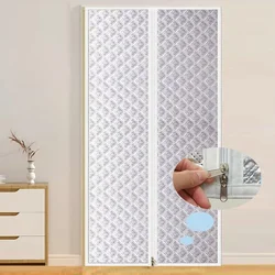 Zipper,Windproof  warm curtains, winter,bedroom,insulation film,cold proof sealed window film，door，screen window，Light blocking