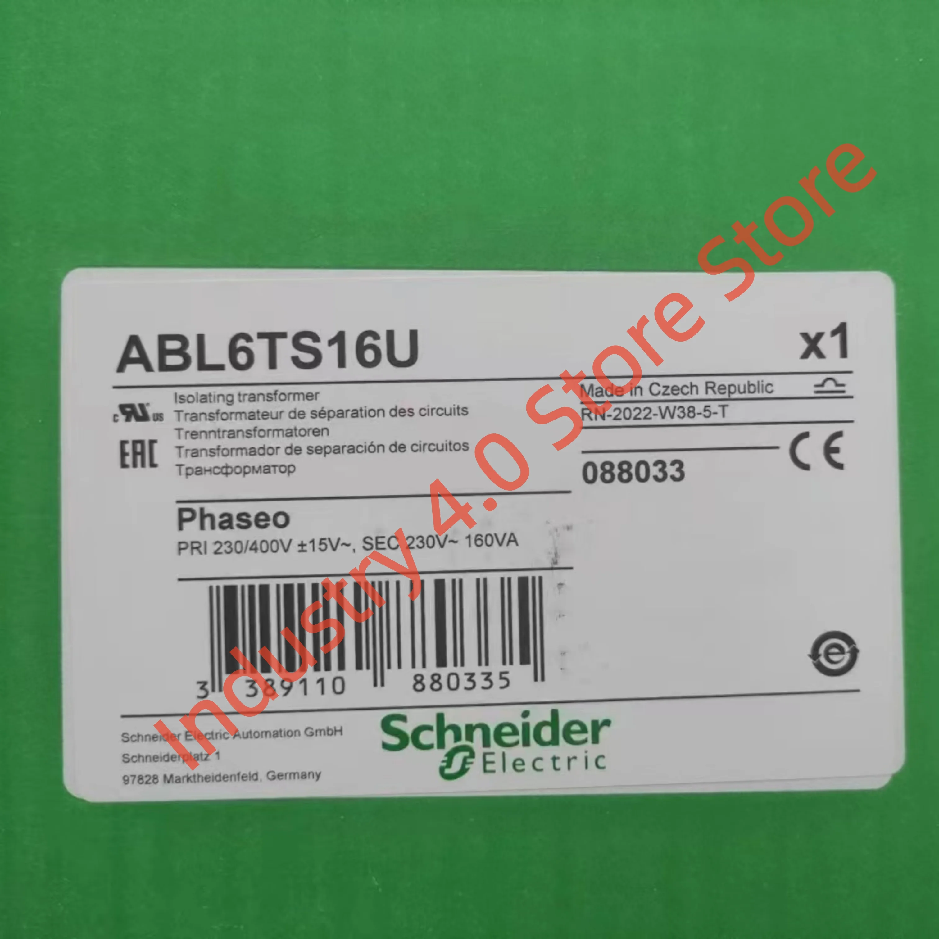 

Трансформатор ABL6TS16U новый в коробке