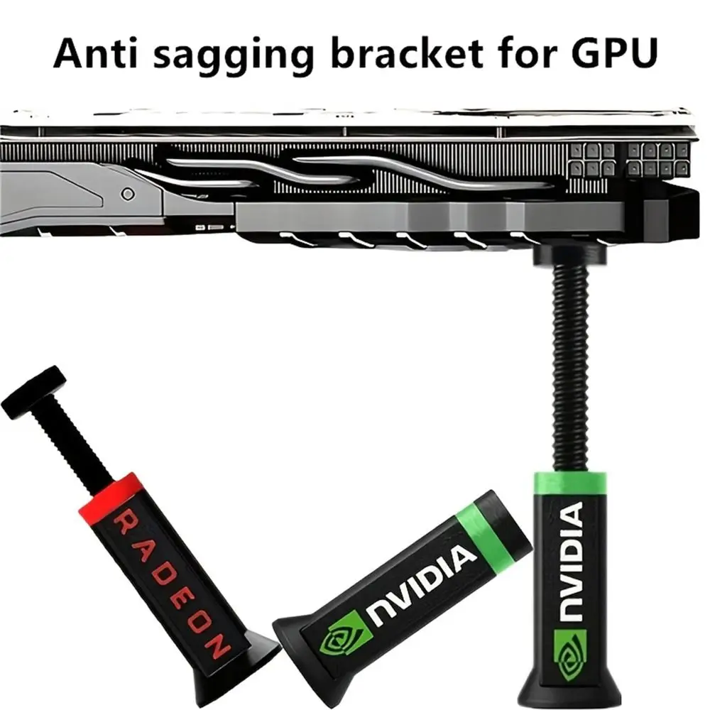 Adjustable Graphics Card Holder Tool Free Extendable GPU Jack Support Holder Lightweight GPU Support Bracket